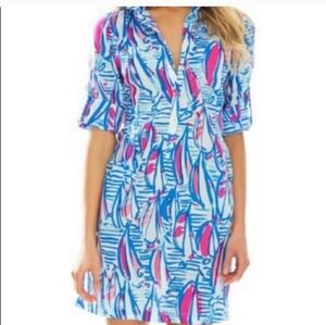Lilly Pulitzer Red Right Return dress Sanibel RRR XL